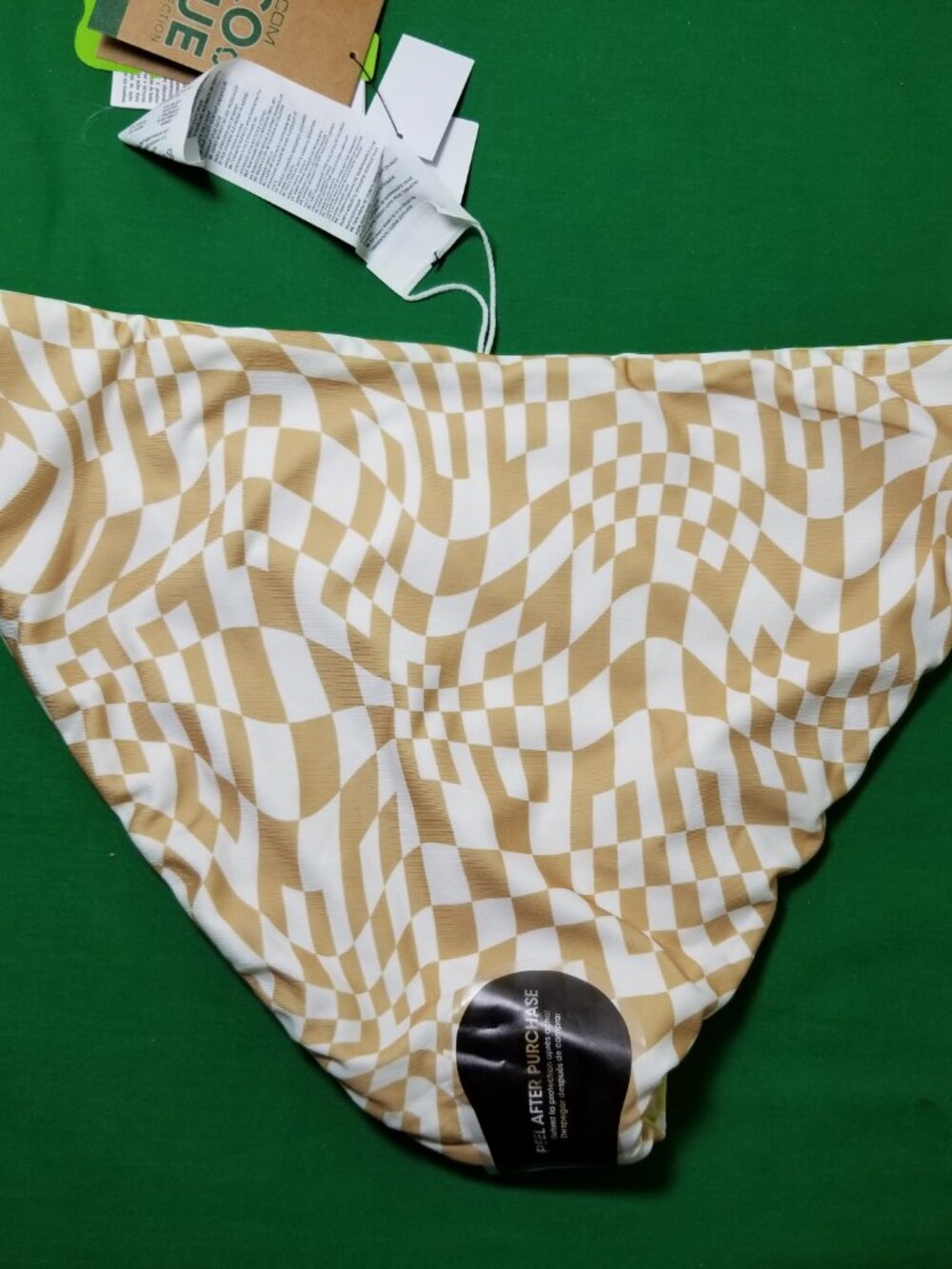 Volcom Check Her Out Reversible Bikini Bottom Swimwear Medium Surf Beach NWT - Picture 8 of 12